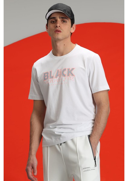 Tow Modern Grafik T- Shirt Siyah