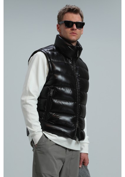 Peter Kaz Tüyü Erkek Yelek Yeşil