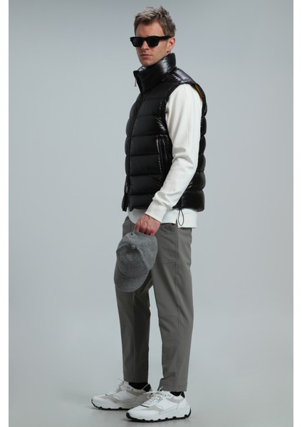 Peter Kaz Tüyü Erkek Yelek Yeşil