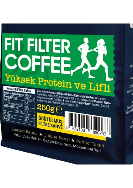 Moliendo Fit Filtre Kahve (Öğütülmüş Filtre Kahve) 250 G fiyatları