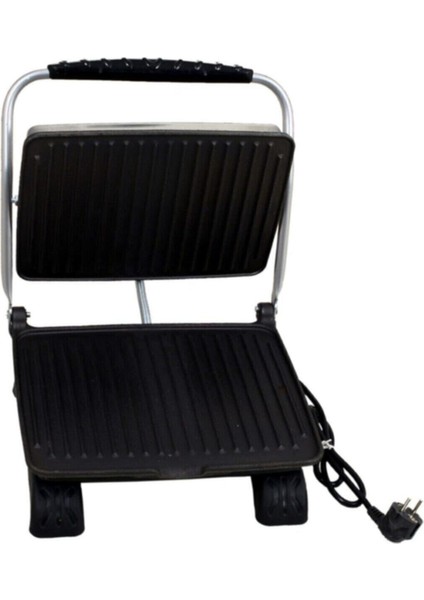 Döküm Organik Tost Makinesi, Siyah, 1800W, Temizleme Fırçası ile Kolay Kullanım modelleri