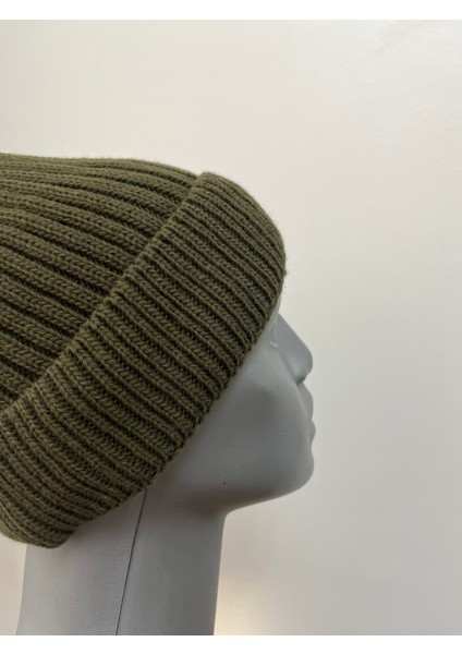 Haki Kışlık Örgü Bere – Termal, Sıcak Tutucu, Unisex Model fırsatları