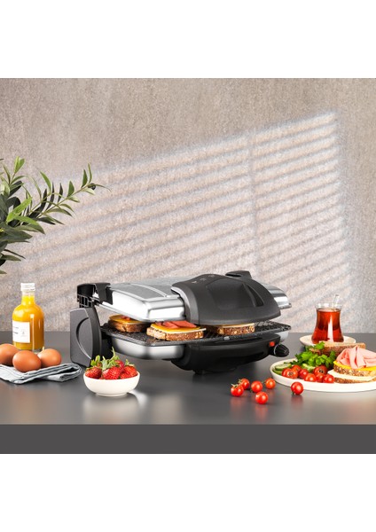 Paslanmaz Tost Makinesi, Pratik ve Şık Tasarım, Kolay Temizlik fiyatları