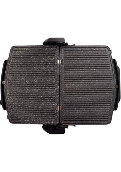 Klasik Siyah Tost Makinesi, Pratik ve Şık Tasarım, Hızlı Isıtma Özelliği