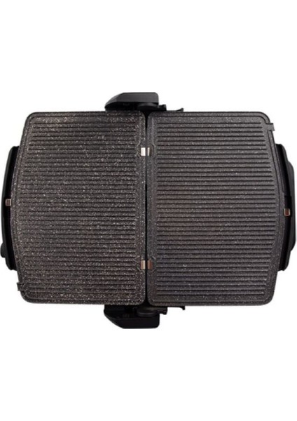 Klasik Siyah Tost Makinesi, Pratik ve Şık Tasarım, Hızlı Isıtma Özelliği