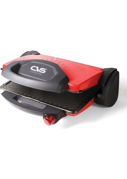 Kırmızı 2000 W Tost Makinesi, Pratik ve Şık Tasarım