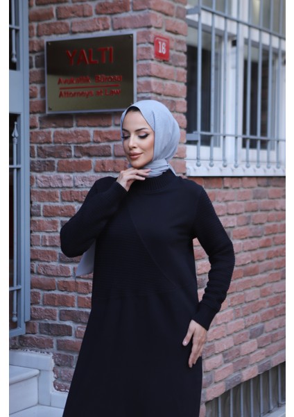 Iki Iplik Triko Elbise modelleri