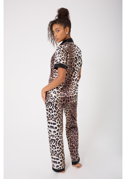 Missayza 1015 V.s Model Biyeli Saten Pijama Takım fırsatları