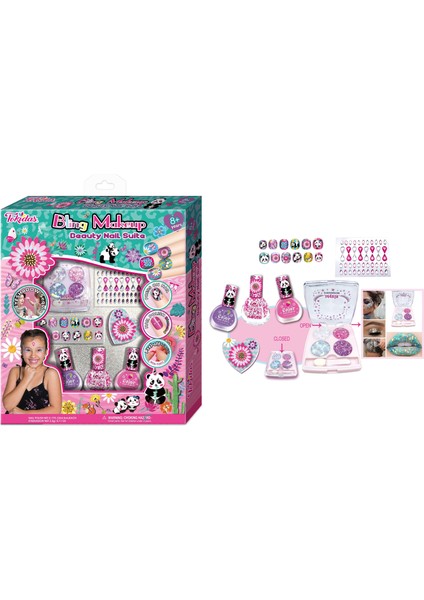 Tokidas Bling Makyaj Güzellik Tırnak Paketi T219 fırsatları