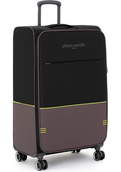 Ultra Light Hafif Lüx Kumaş 2'li Valiz Seti Orta Boy - Kabin Boy Siyah PC8200 fiyatları