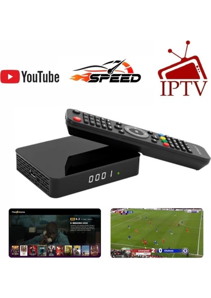 4gb Ram Iptv Uydu Alıcısı, Hediye Yayın, Linux Işletim, Çanaklı ve Çanasız Tv Izleme