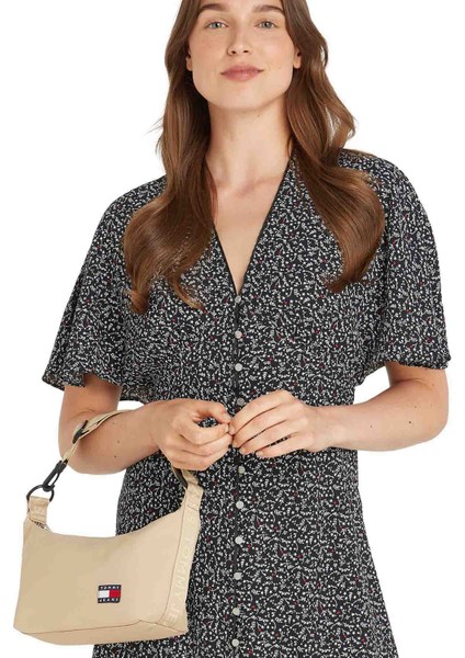 TJW ESS DAILY SHOULDER BA Krem Kadın Omuz Çantası