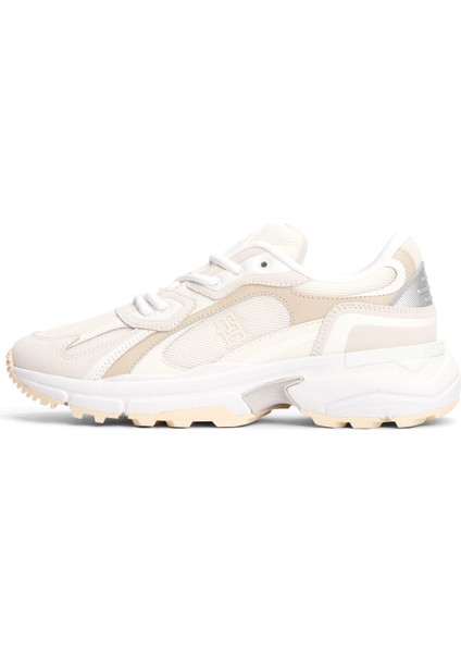 TH MODERN RUGGED RUNNER KIRIK BEYAZ Kadın Sneaker