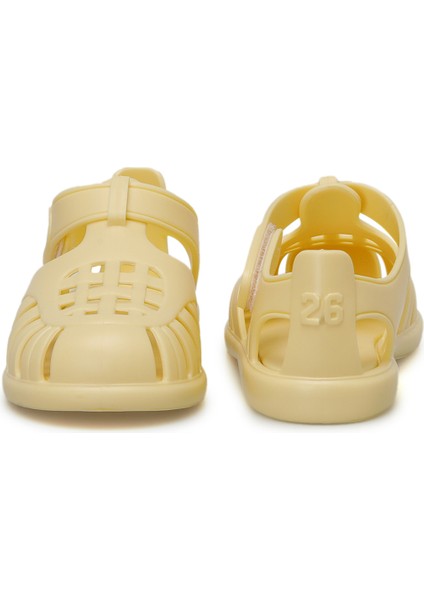 TOBBY SOLID VANILYA Unisex Çocuk Düz Sandalet