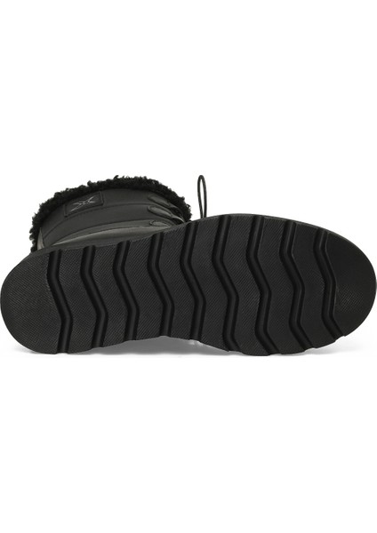 Clıff 4pr Siyah Kadın Kar Botu