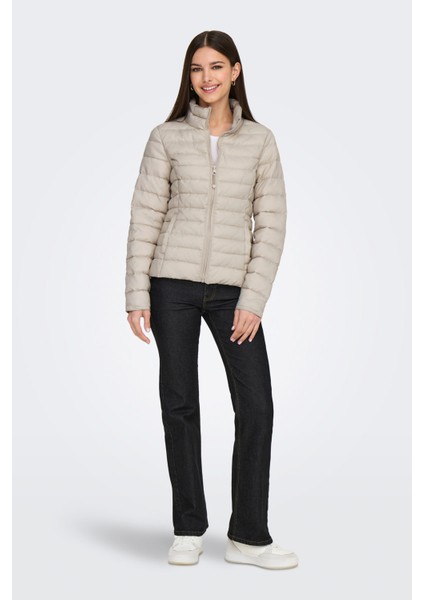 ONLTAHOE QUILTED JACKET O GRI Kadın Ceket
