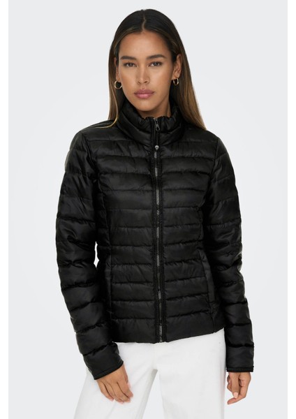 ONLTAHOE QUILTED JACKET O Siyah Kadın Ceket
