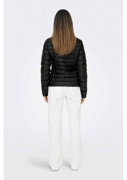ONLTAHOE QUILTED JACKET O Siyah Kadın Ceket