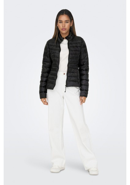 ONLTAHOE QUILTED JACKET O Siyah Kadın Ceket
