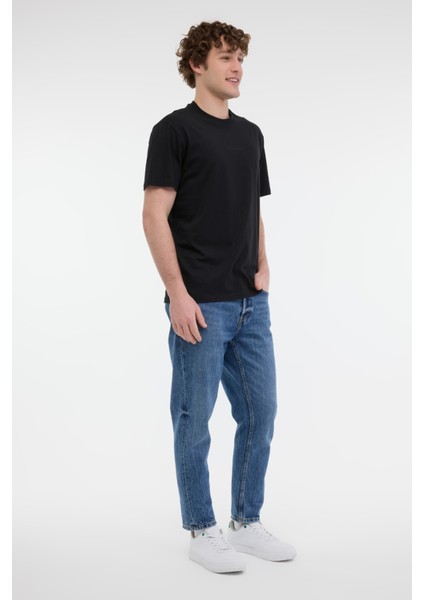 Onslevı Lıfe Reg Text Siyah Erkek T-Shirt 22028147