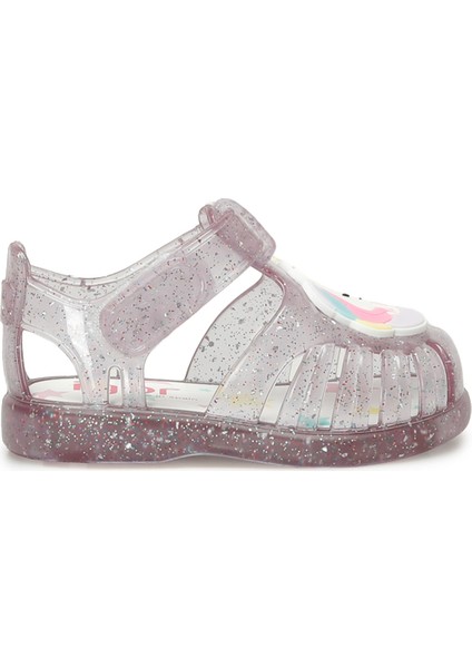 S10341 TOBBY UNICORNIO Gri Kız Çocuk Sandalet