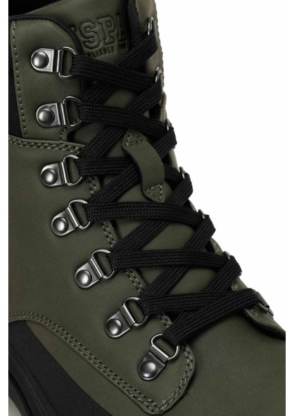 ZAYN 4PR Haki Erkek Biker Bot