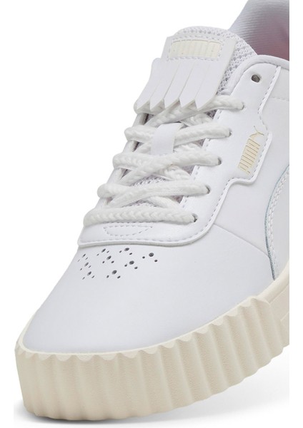 Puma Carina 3.0 Bold Elegance Beyaz Kadın Sneaker