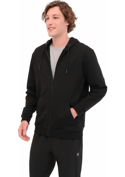 MB SN72 FZ HOD 5PR Siyah Erkek Eşofman Üstü