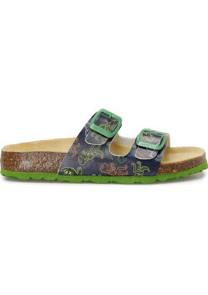 800111-8150-2 Mavi Erkek Çocuk Terlik