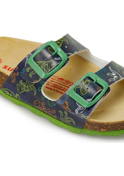 800111-8150-2 Mavi Erkek Çocuk Terlik