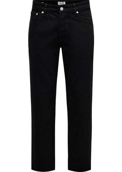 Only&sons Onsedge Straıght Box Taı Siyah Erkek Pantolon