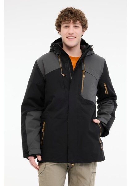 ml Ashıton 2le-92 4pr Siyah Erkek Kısa Kaban