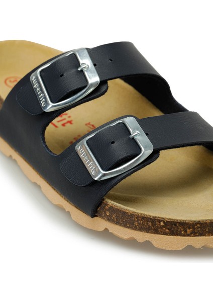 800111-8000-2 Lacivert Erkek Çocuk Terlik