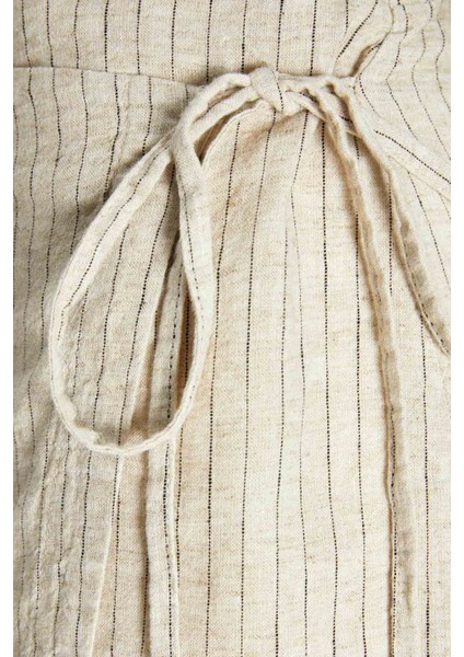 Jjxx JXSIRI SUMMER HW WRAP GRI Kadın Etek