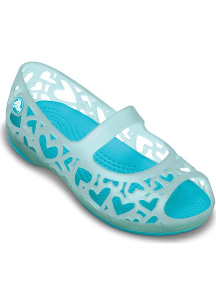 ADRINA HEARTS FLAT Mavi Kız Çocuk Babet