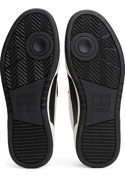 (NEW) TJM CUPSOLE LEATHER Siyah Erkek Sneaker
