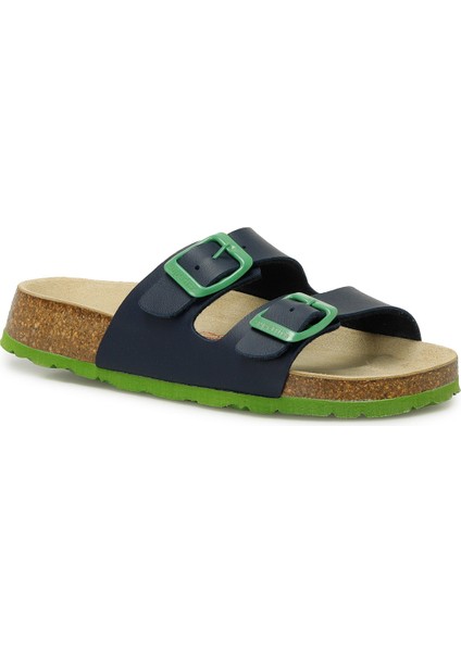 800111-8210-2 Mavi Erkek Çocuk Terlik