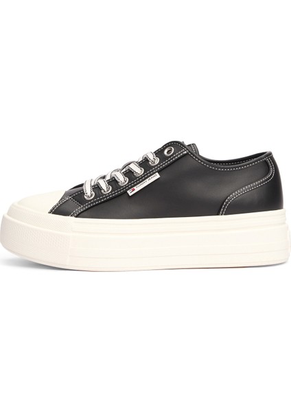 TJW FOXING VULC LC Siyah Kadın Sneaker