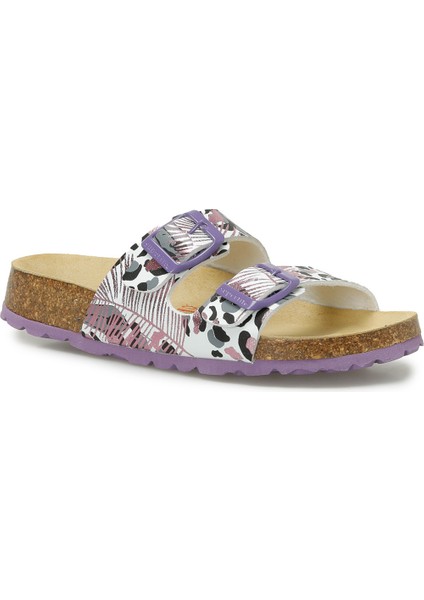 800111-1110-2 Beyaz Kız Çocuk Terlik