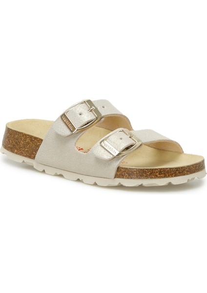 800111-8520-2 Beyaz Kız Çocuk Terlik