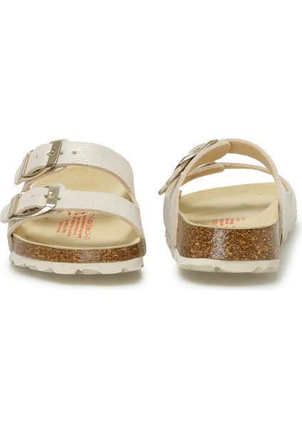 800111-8520-2 Beyaz Kız Çocuk Terlik