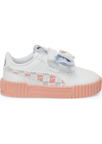 Puma Carina 3.0 HK&FR V Inf Beyaz Kız Çocuk Sneaker