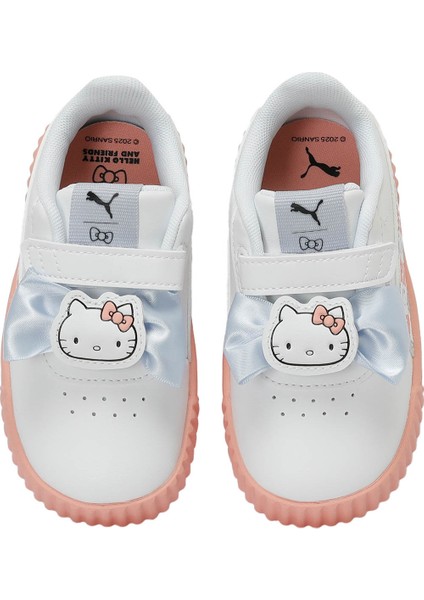 Puma Carina 3.0 HK&FR V Inf Beyaz Kız Çocuk Sneaker