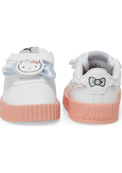 Puma Carina 3.0 HK&FR V Inf Beyaz Kız Çocuk Sneaker