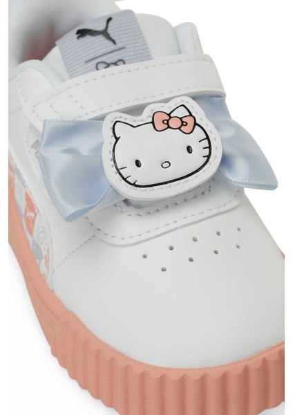 Puma Carina 3.0 HK&FR V Inf Beyaz Kız Çocuk Sneaker