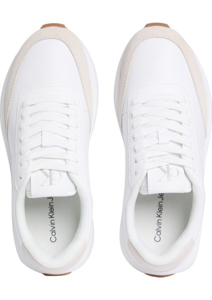 Athleısure Runner Mg Lth Beyaz Kadın Sneaker