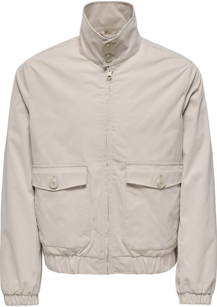 Only&sons Onsron Harrıngton Jacket Kahverengi Erkek Ceket