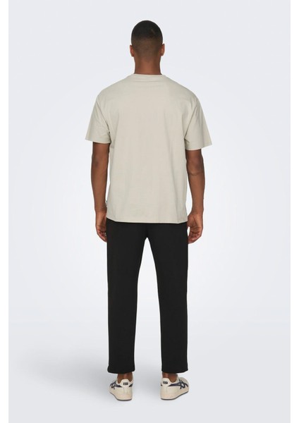 Onsfred Lıfe Rlx Ss Tee Noos Ekru