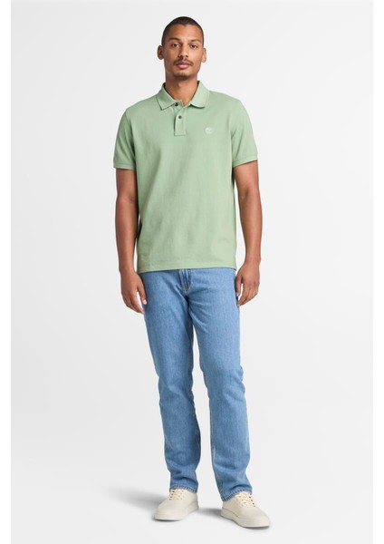 Mıllers Rıver Pique Yeşil Erkek Kısa Kol T-Shirt