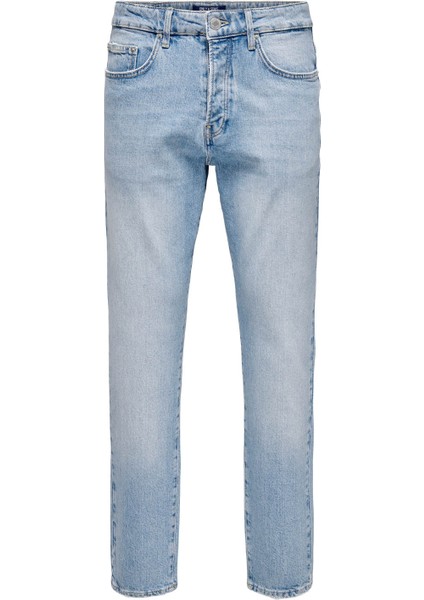 Only&sons Onsyoke Tapered Lb 9684 D Mavi Erkek Pantolon